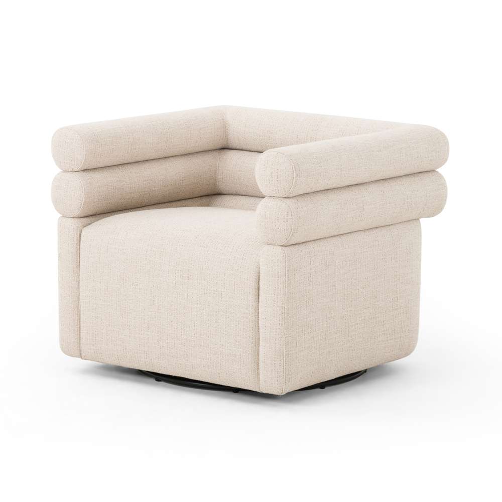 Four Hands - Evie Swivel Chair - Hampton Cream - 225262-001 veiw 1