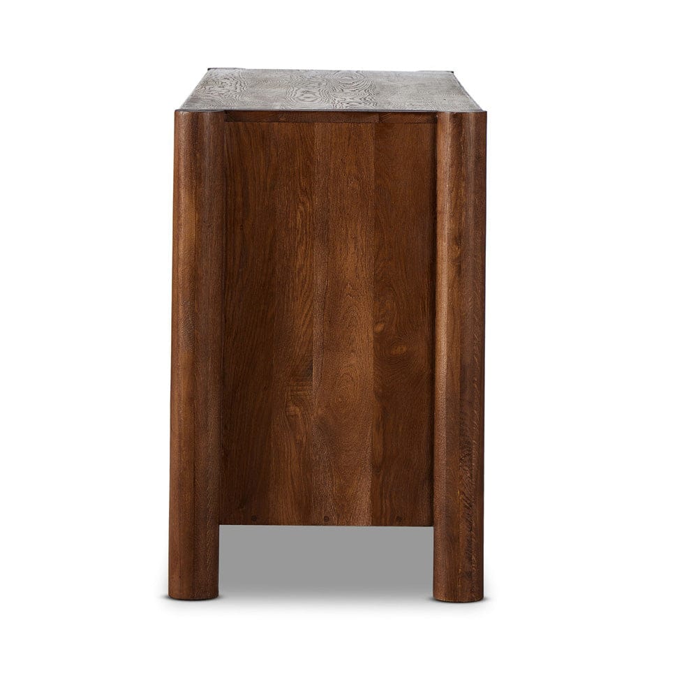 Four Hands - Ezri 6 Drawer Dresser - Carved Cocoa Oak - 241430-001 view 3