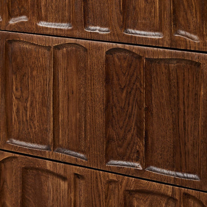 Four Hands - Ezri 6 Drawer Dresser - Carved Cocoa Oak - 241430-001 view 11