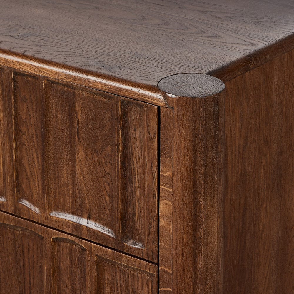 Four Hands - Ezri 6 Drawer Dresser - Carved Cocoa Oak - 241430-001 view 12