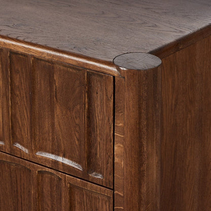 Four Hands - Ezri 6 Drawer Dresser - Carved Cocoa Oak - 241430-001 view 12