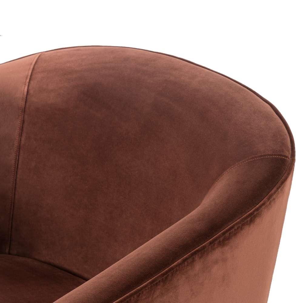 Four Hands - Fae Chair - Surrey Auburn - 109385-004 veiw 3