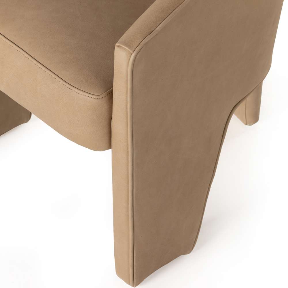 Four Hands - Fae Dining Chair - Palermo Nude - 108434-007 veiw 5