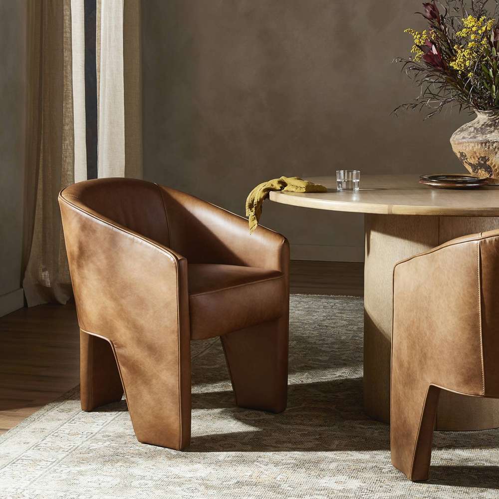 Four Hands - Fae Dining Chair - Sonoma Chestnut - 108434-009 veiw 5