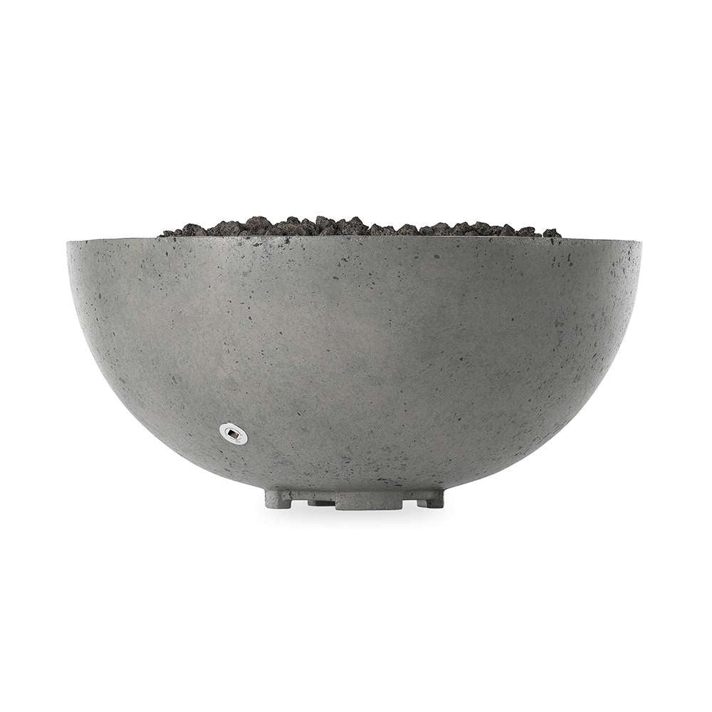 Four Hands - Falco - Bronson Outdoor Fire Table - Pewter Concrete - Propane - 243855-002 veiw 4