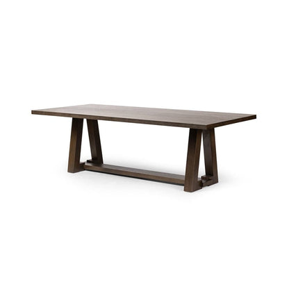 Four Hands - Fallon - Silverton Dining Table - Sienna Brown Oak Veneer - 236199-001 veiw 1