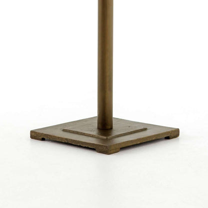 Four Hands - Fannin Bar and Counter Table - Acid Etched Aged Brass - 223303-005 veiw 3