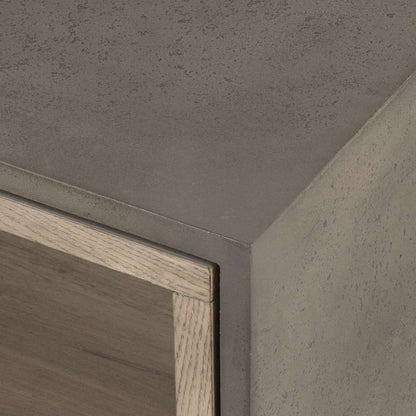 Four Hands - Faro Coffee Table - Dark Grey Concrete - 228120-001 veiw 4
