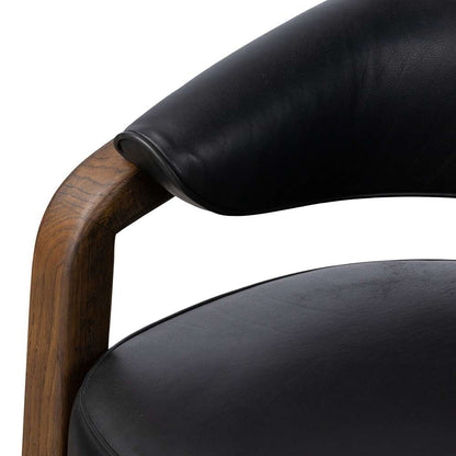 Four Hands - Farrow - Marci Chair - Carson Black - 240666-002 veiw 8