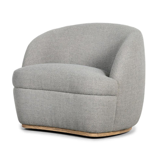 Four Hands - Farrow - Sandie Swivel Chair - Gibson Silver - 225762-005 veiw 1