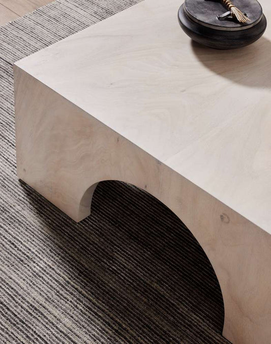 Four Hands - Fausto Coffee Table - Bleached Guanacaste - 226624-001 veiw 2