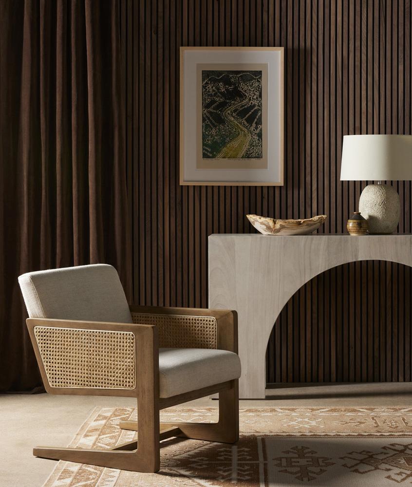 Four Hands - Fausto Console Table - Bleached Guanacaste - 226801-001 veiw 7