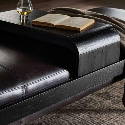 Four Hands - Fawkes Bench - Sonoma Black - 223315-003 veiw 11