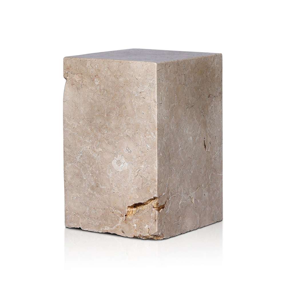 Four Hands - Faydon End Table - Romano Fosse Travertine - 227732-001 veiw 1