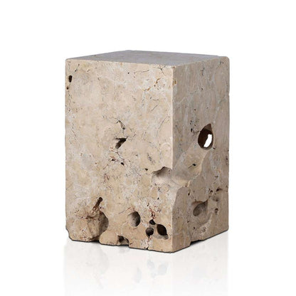 Four Hands - Faydon End Table - Romano Fosse Travertine - 227732-001 veiw 3