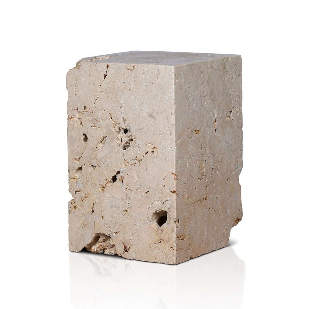 Four Hands - Faydon End Table - Romano Fosse Travertine - 227732-001 veiw 5