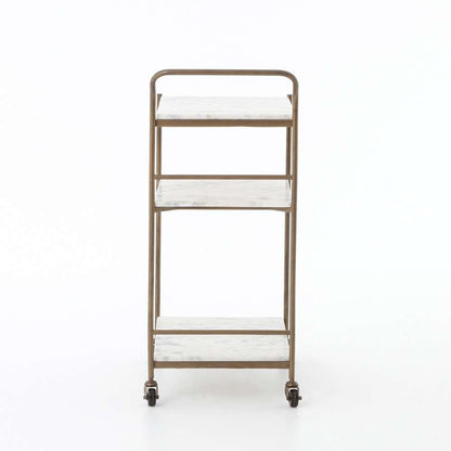Four Hands - Felix Rectangular Bar Cart - Antique Brass - 101818-004 veiw 6