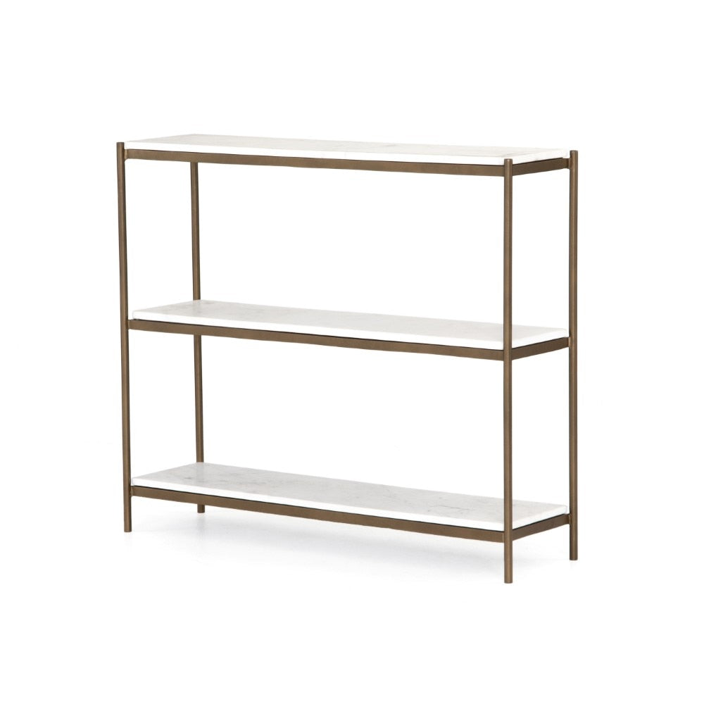 Four Hands - Felix Small Console Table-Antique Brass - IMAR-248 veiw 1