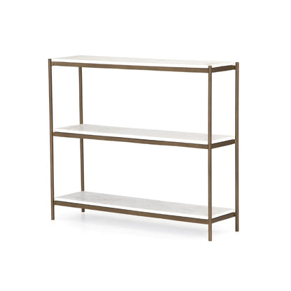 Four Hands - Felix Small Console Table-Antique Brass - IMAR-248 veiw 1