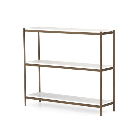 Four Hands - Felix Small Console Table-Antique Brass - IMAR-248 veiw 1