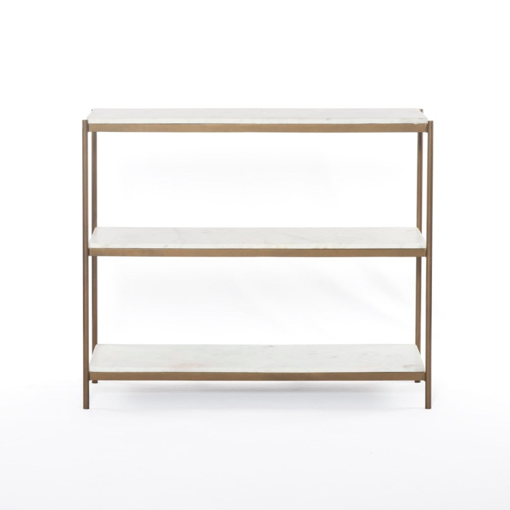 Four Hands - Felix Small Console Table-Antique Brass - IMAR-248 veiw 2