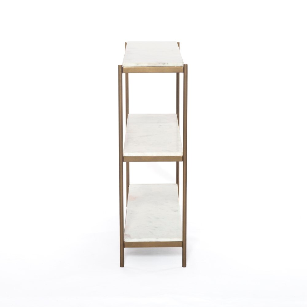 Four Hands - Felix Small Console Table-Antique Brass - IMAR-248 veiw 3