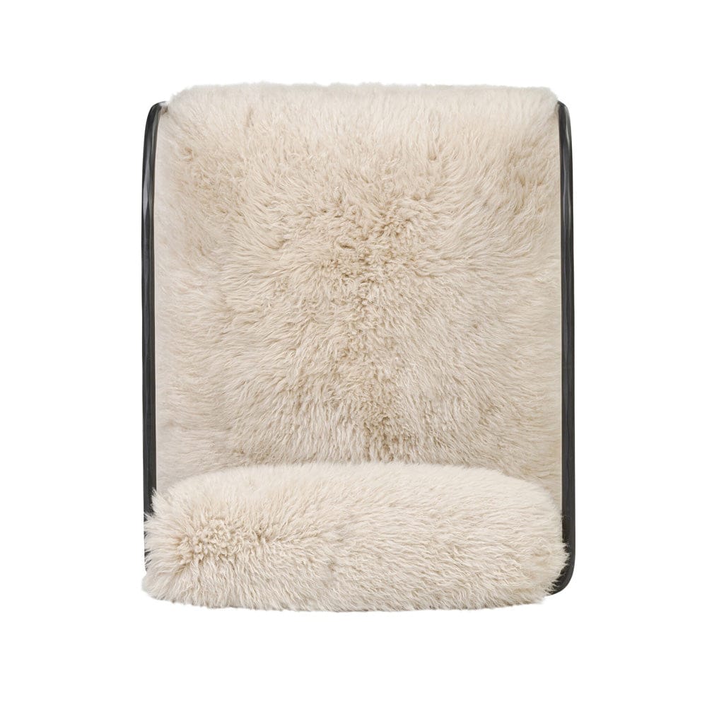 Four Hands - Fenn Chair - Champagne Mongolian Fur - 248067-003 view 9
