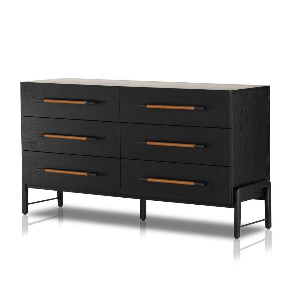 Four Hands - Filmore - Rosedale 6 Drawer Dresser - Ebony Oak Veneer - 109065-003 veiw 11