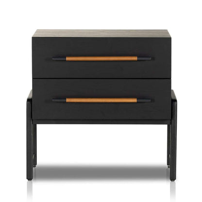 Four Hands - Filmore - Rosedale Nightstand - Ebony Oak Veneer - 109064-003 veiw 1