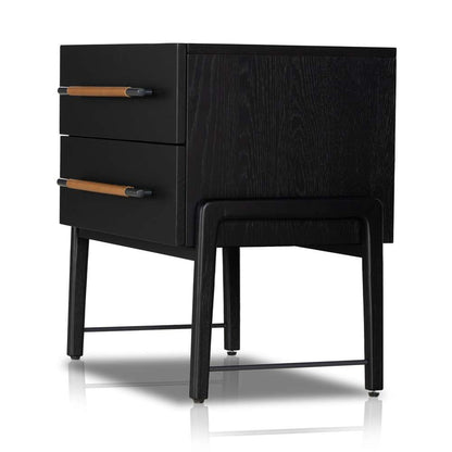 Four Hands - Filmore - Rosedale Nightstand - Ebony Oak Veneer - 109064-003 veiw 3