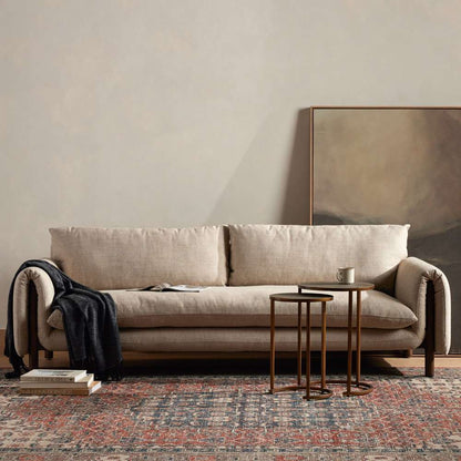 Four Hands - Fleming Sofa - Alcala Wheat - 229878-001 veiw 5