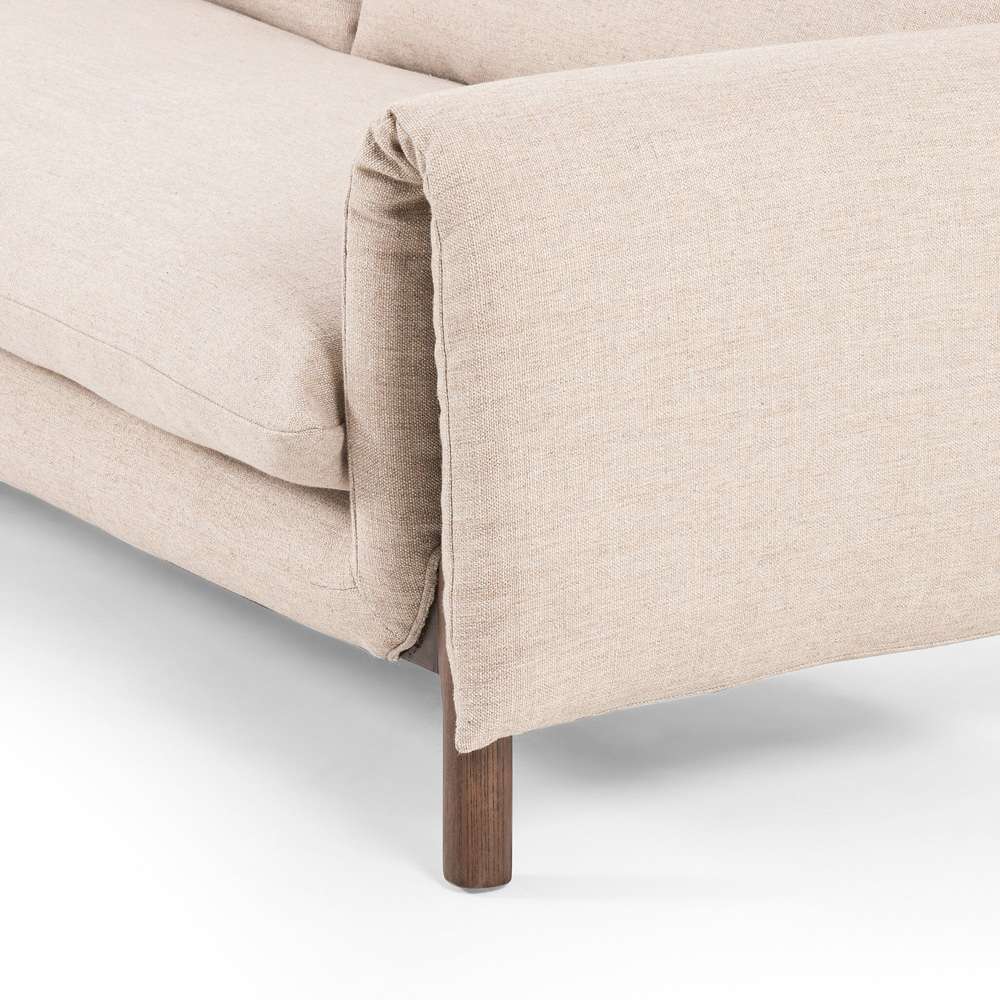 Four Hands - Fleming Sofa - Alcala Wheat - 229878-001 veiw 11