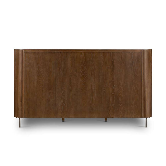 Four Hands - Fletcher Bed - Terra Brown Oak - King - 108786-001 veiw 2