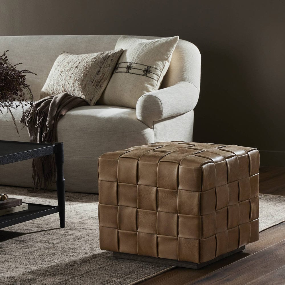 Four Hands - Flores Ottoman - Palermo Drift - 245881-001 view 4
