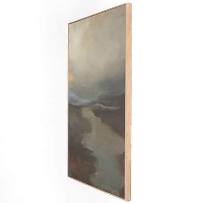 Four Hands - Fog II by Lauren Fuhr - Vertical Grain White Oak Floater - 238233-002 view 2