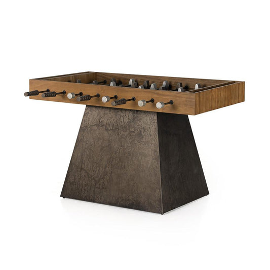 Four Hands - Foosball Table - Natural Brown Guanacaste - 234227-001 veiw 1