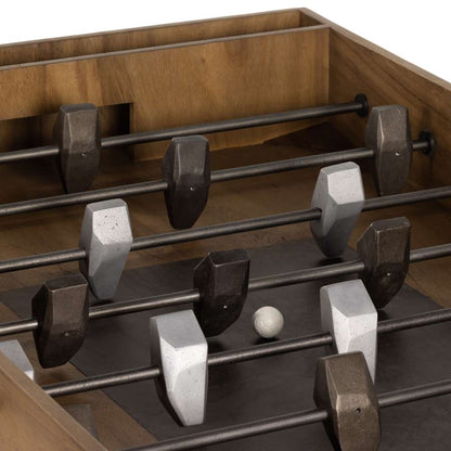 Four Hands - Foosball Table - Natural Brown Guanacaste - 234227-001 veiw 2