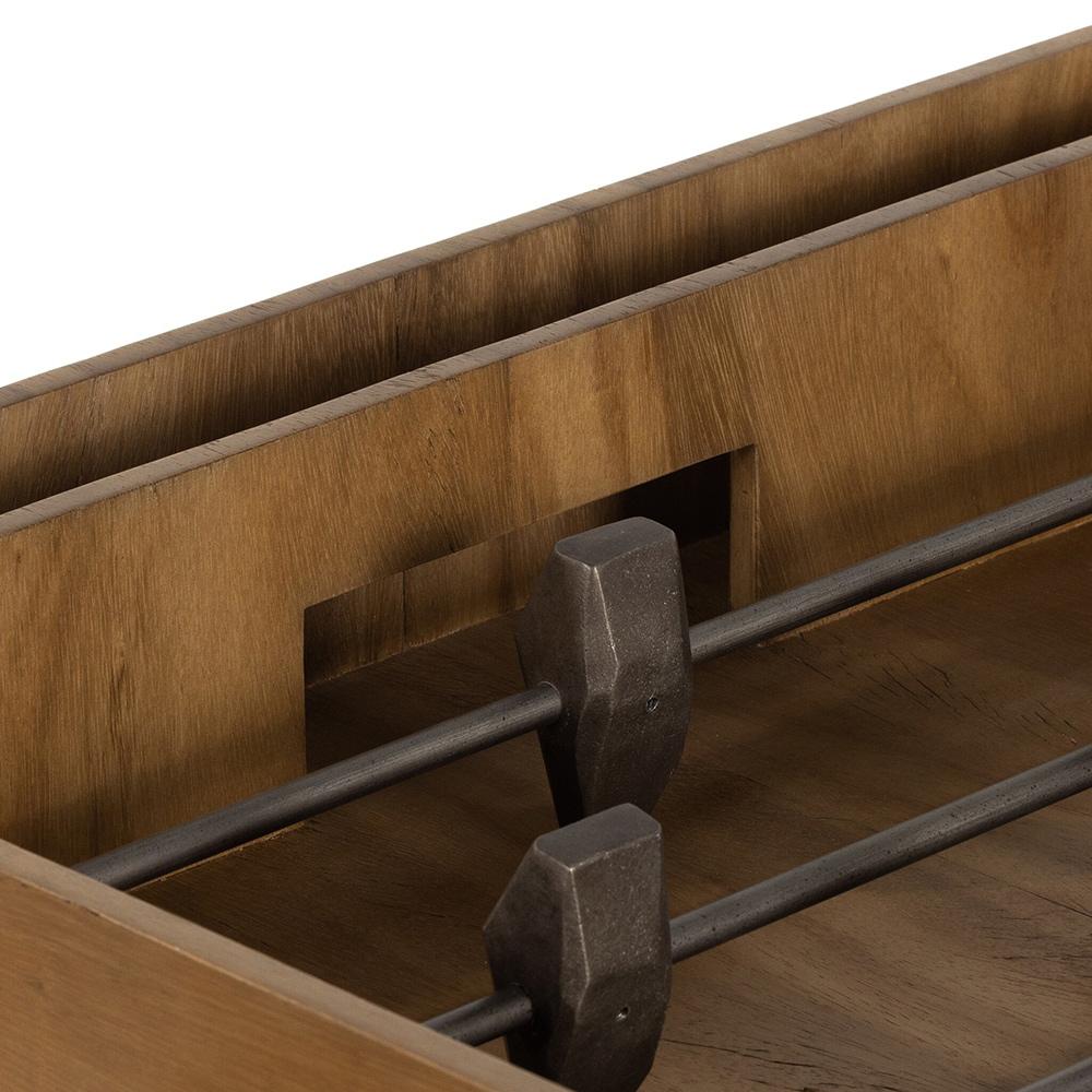 Four Hands - Foosball Table - Natural Brown Guanacaste - 234227-001 veiw 4