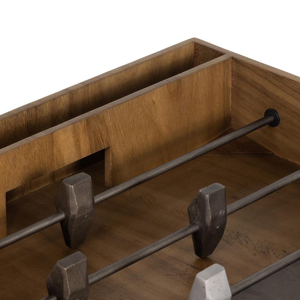Four Hands - Foosball Table - Natural Brown Guanacaste - 234227-001 veiw 7