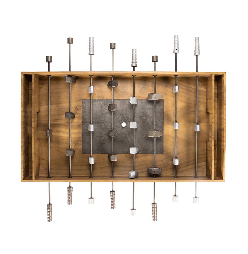 Four Hands - Foosball Table - Natural Brown Guanacaste - 234227-001 veiw 8