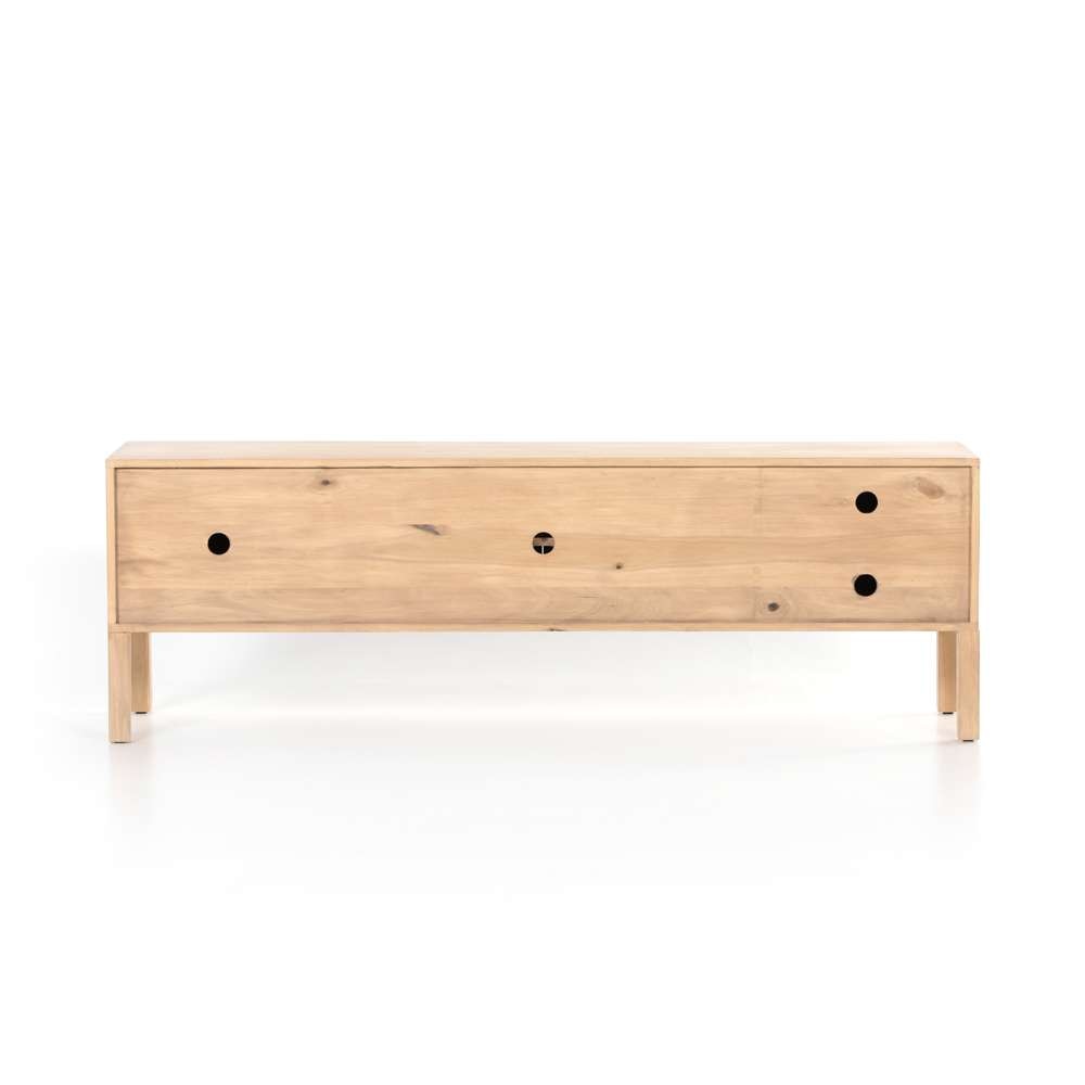 Four Hands - Fulton - Isador Media Console-Dry Wash Poplar - 223975-001 veiw 2