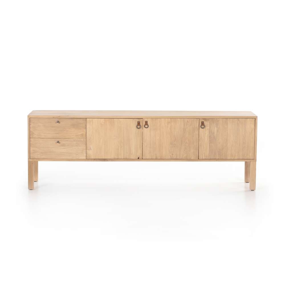 Four Hands - Fulton - Isador Media Console-Dry Wash Poplar - 223975-001 veiw 6