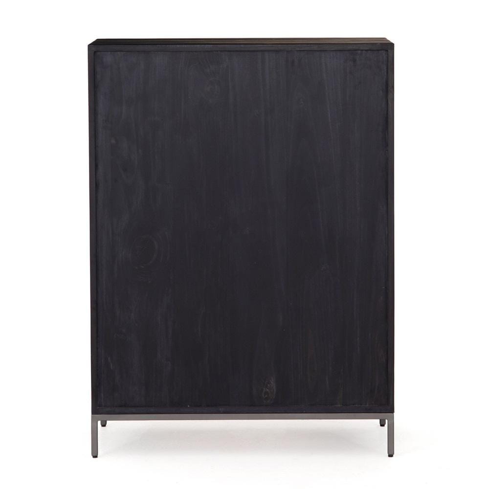 Four Hands - Fulton - Trey 5 Drawer Dresser - Black Wash Poplar - 108604-005 veiw 5