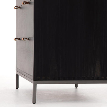 Four Hands - Fulton - Trey 5 Drawer Dresser - Black Wash Poplar - 108604-005 veiw 7