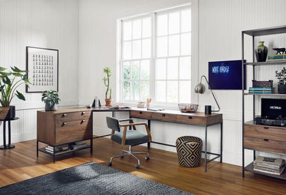 Four Hands - Trey Desk System With Filing Cabinet - 107322-005 veiw 7