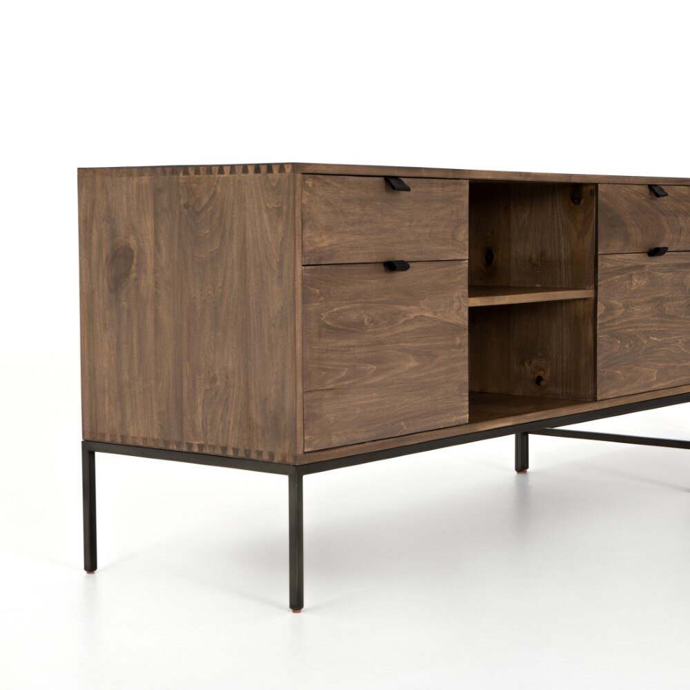 Four Hands - Trey Desk System With Filing Credenza - UFUL-039 veiw 3