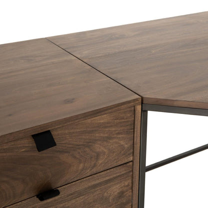Four Hands - Trey Desk System With Filing Credenza - UFUL-039 veiw 7