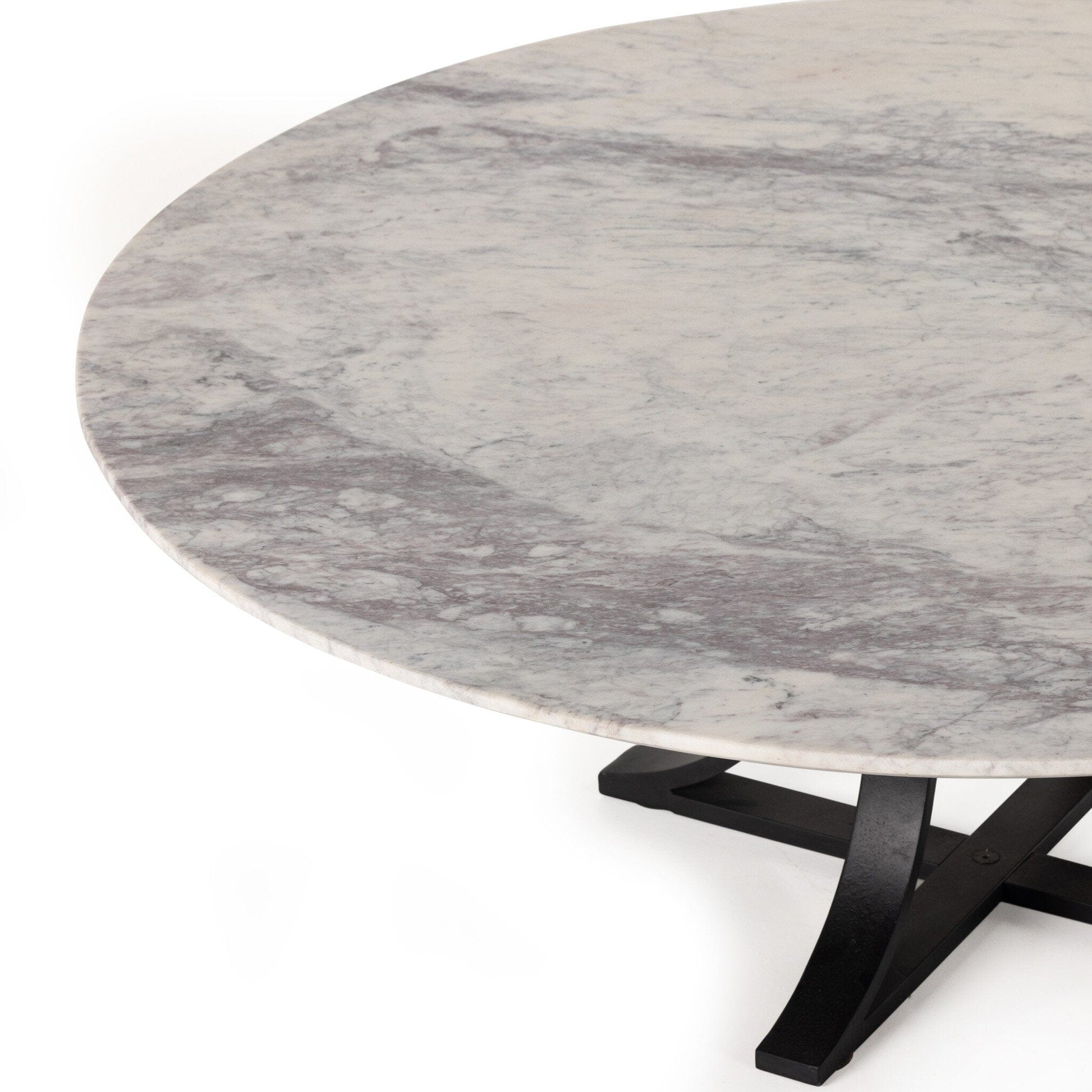 Four Hands - Gage Coffee Table - Polished White Marble - 224930-005 view 6