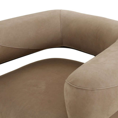 Four Hands - Gareth Swivel Chair - Nubuck Silver - 228252-006 veiw 7
