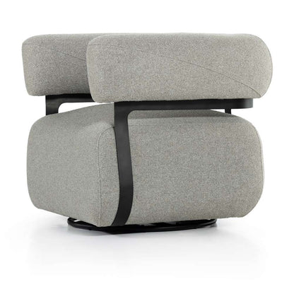Four Hands - Gareth Swivel Chair - Torrance Silver - 228252-002 veiw 3